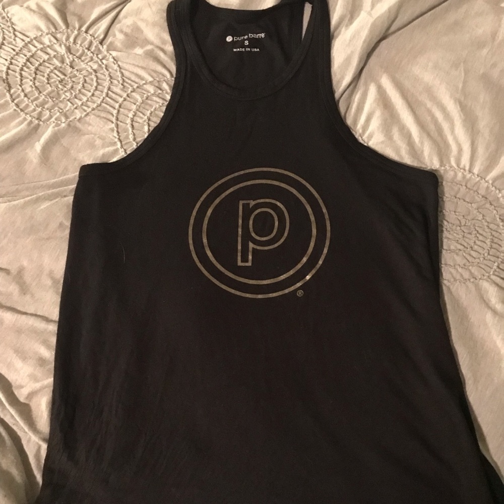 Pure barre tank size small/ black